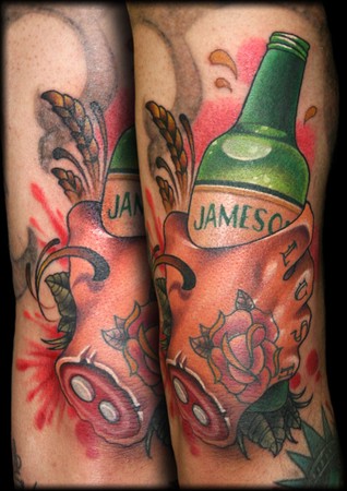 Looking for unique  Tattoos? Jameson Hand